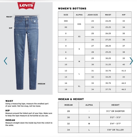 NWT Levi’s 314 Shaping Straight Jeans Size 31 - Picture 7 of 7
